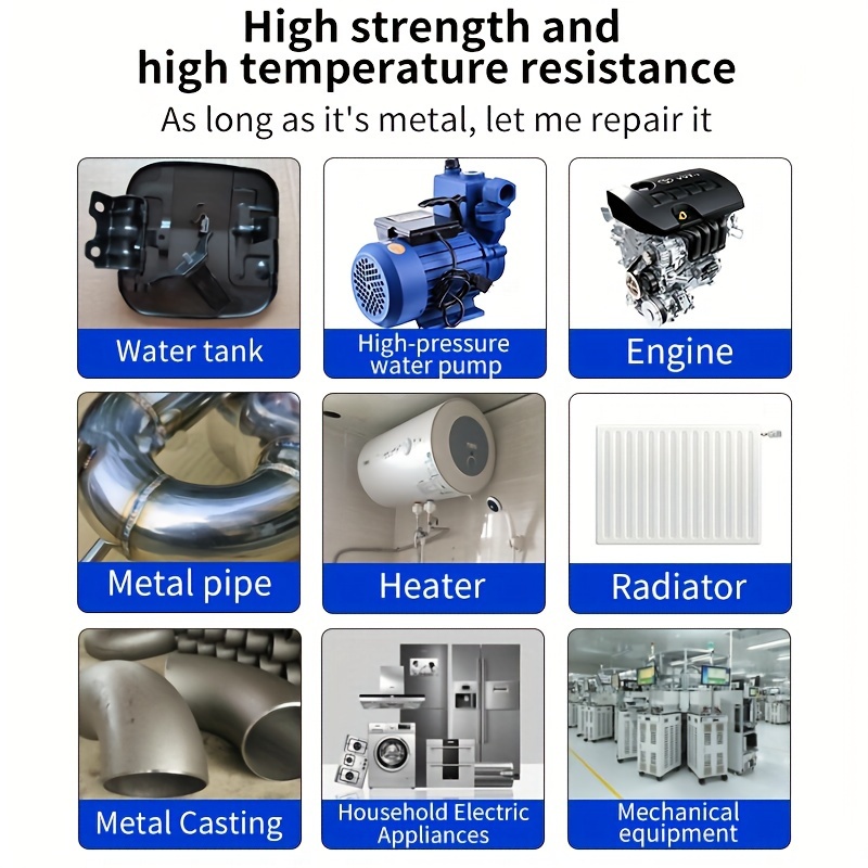 Strong Welding Ab Glue Stainless Steel Plastic Water Pipe Tank Plugging