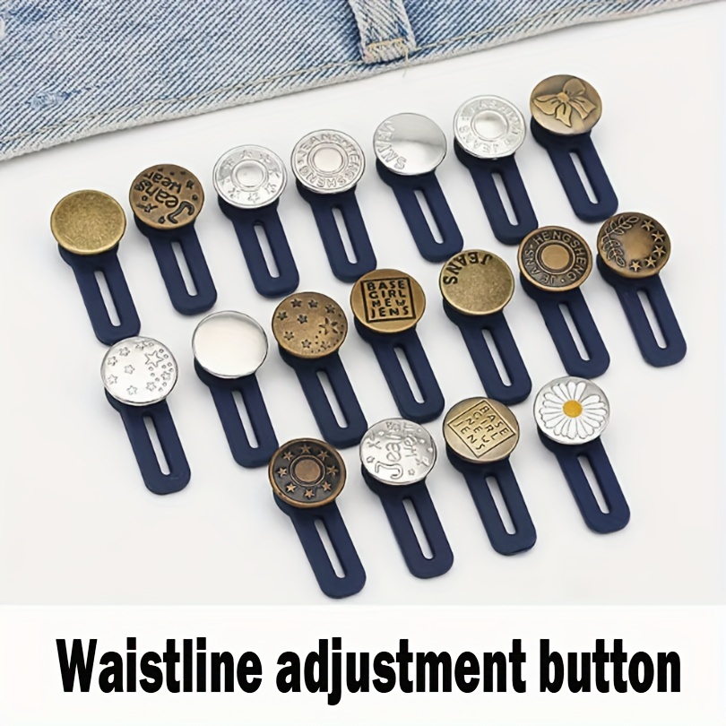 Nail Free Seamless Telescopic Waist Expansion Button - Temu