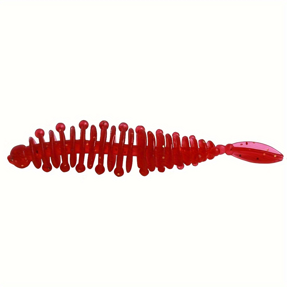 Soft Lures Artificial Lures Fishing Worm Silicone Bass Pike - Temu