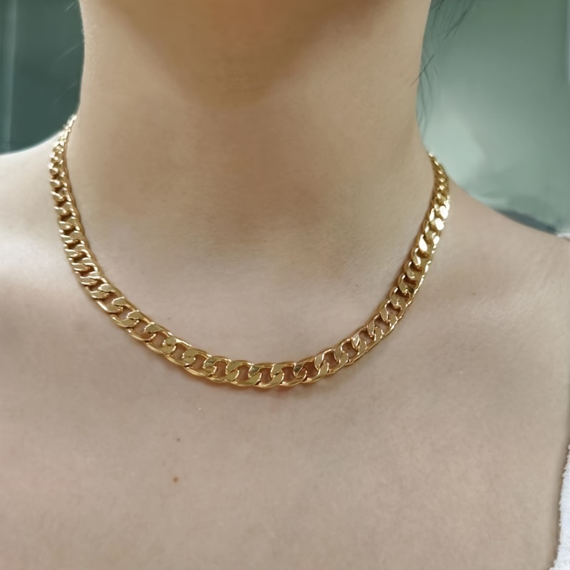 Hip Hop Fashion Luxury Golden NK Unisex Necklace