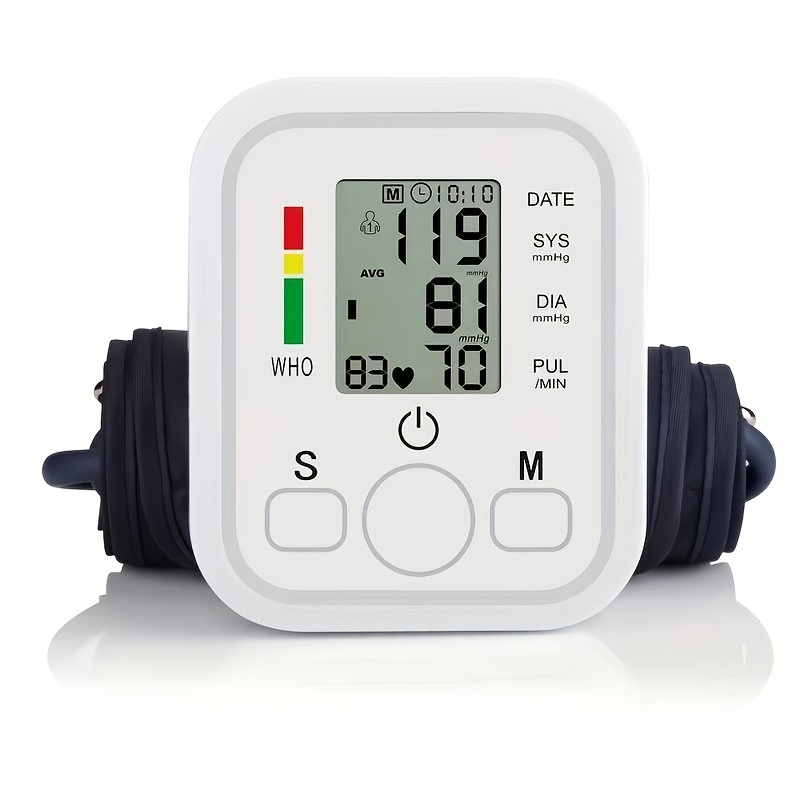  Monitor de presión arterial, automático preciso brazo
