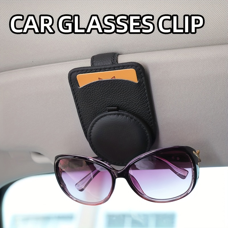 1 Stück Multifunktionaler Auto Brillenclip, Auto Brillenhalter