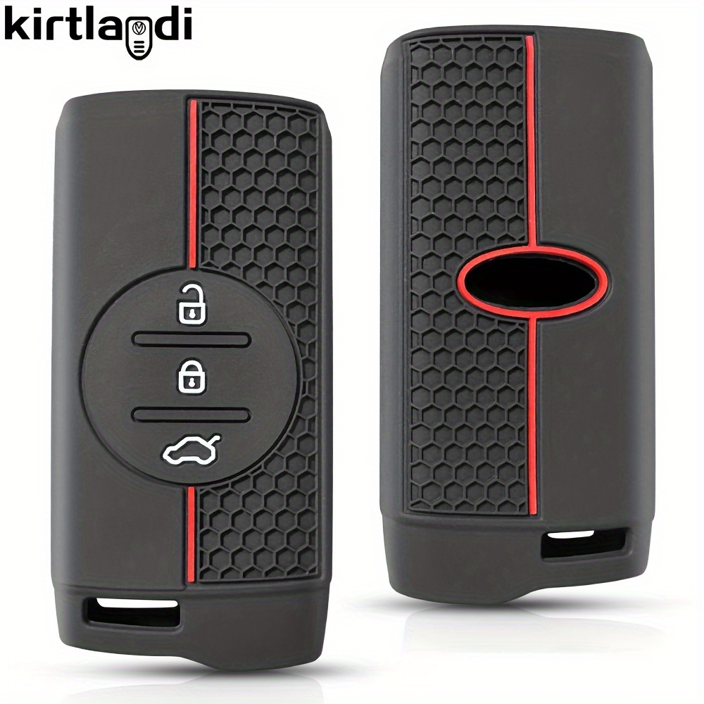 Telecomando In Silicone Nero 3 Pulsanti Smart Key Cover - Temu Italy