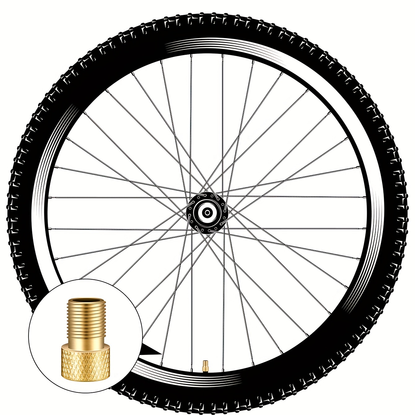 Bicycle tire sale pin