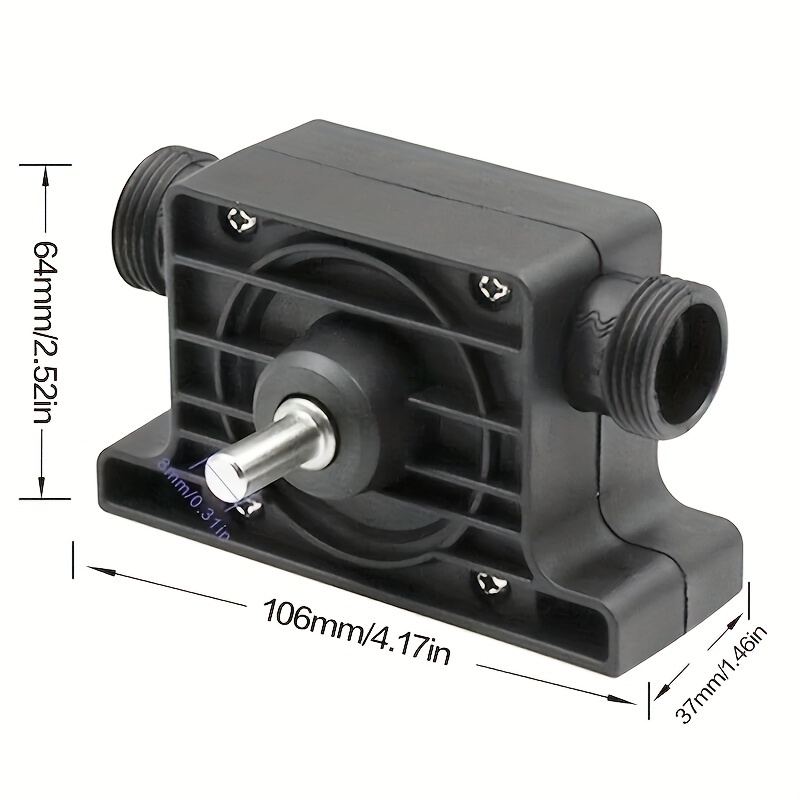 Pompe De Puits De Pétrole Miniature Entraînée Par Une Perceuse Électrique  Portable - Grand Débit Et Deux Connecteurs - Parfaite Pour Le Pompage De  L'eau ! - Temu Belgium