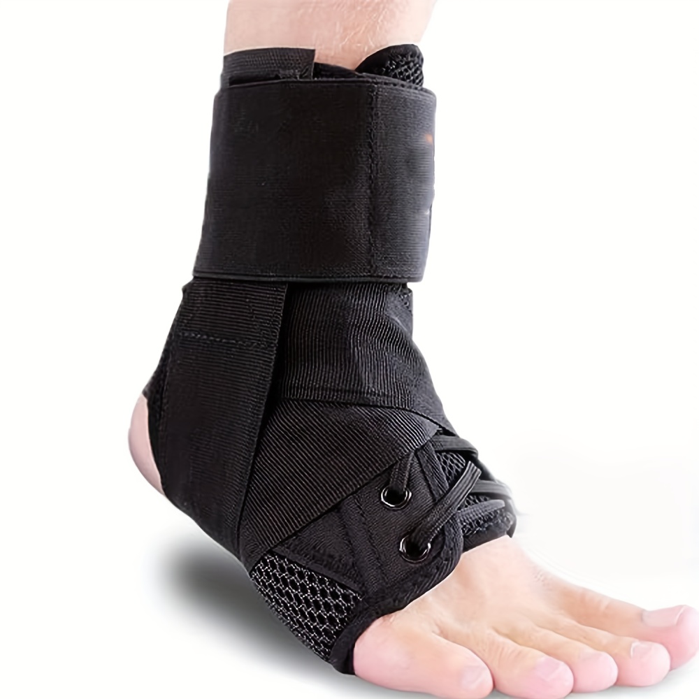 Ankle Support Brace Adjustable Sprained Ankle Splint Support - Temu