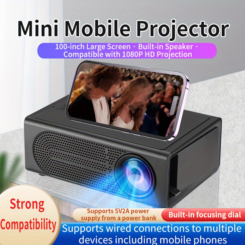 Support projecteur mobile