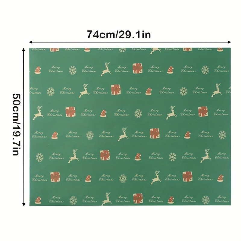 Christmas Wrapping Paper Recycled Gift Wrapping Paper Set - Temu