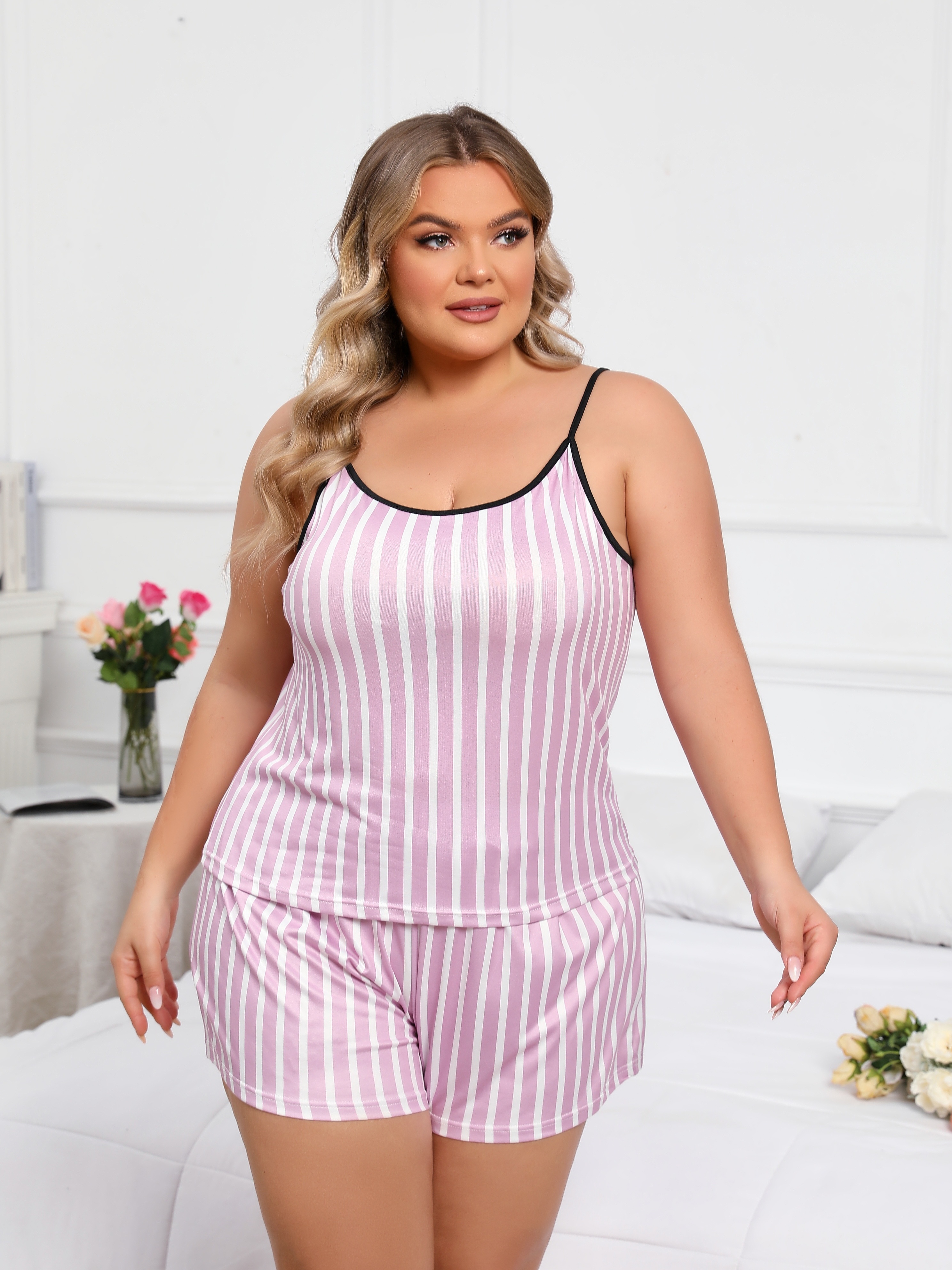 Talla Grande Tallas De Pijamas Para Mujer Plus Size Pijamas De