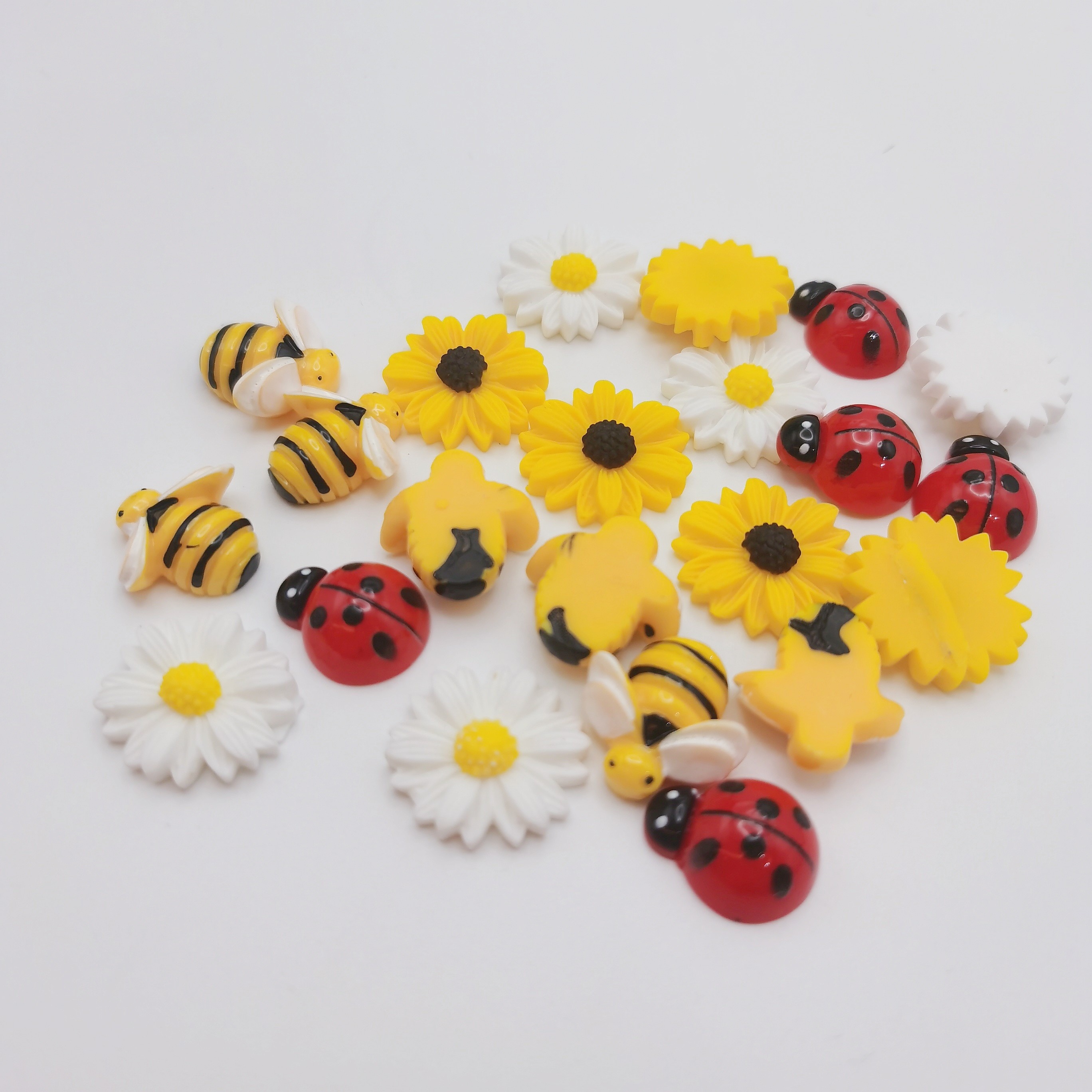 20 Pcs R sine Marguerite Tournesol Abeille Coccinelles Temu Canada