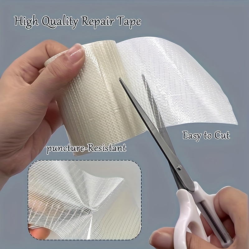 Durable Waterproof Adhesive Patches Rain Cloth Tent Repair Canvas Repair  Tape