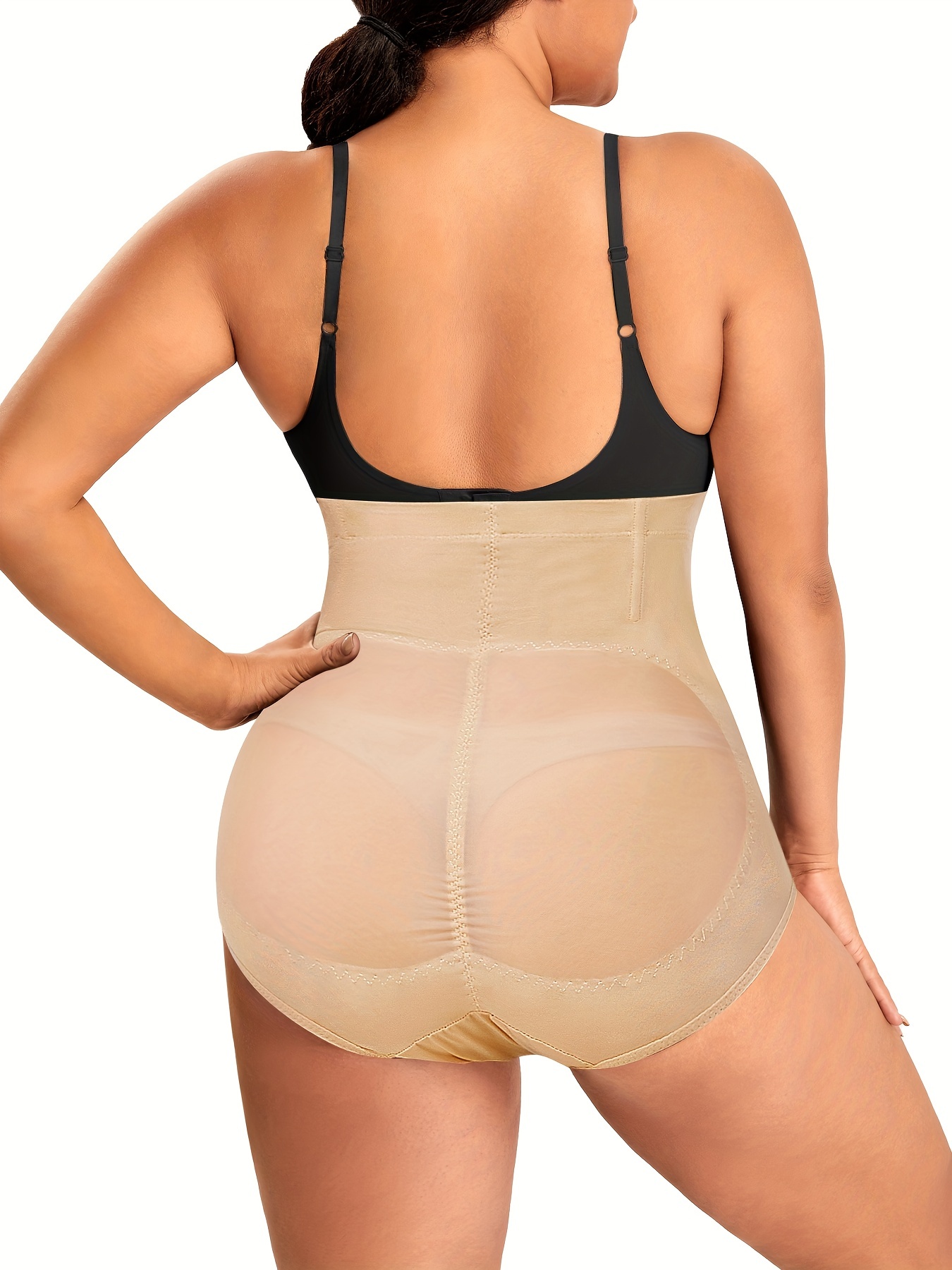 EXQUISITE FORM 2-Pack Floral Jacquard Slimming Body Shaper Panties, Medium  Control #51070557A, Nude, 4X : : Clothing, Shoes & Accessories
