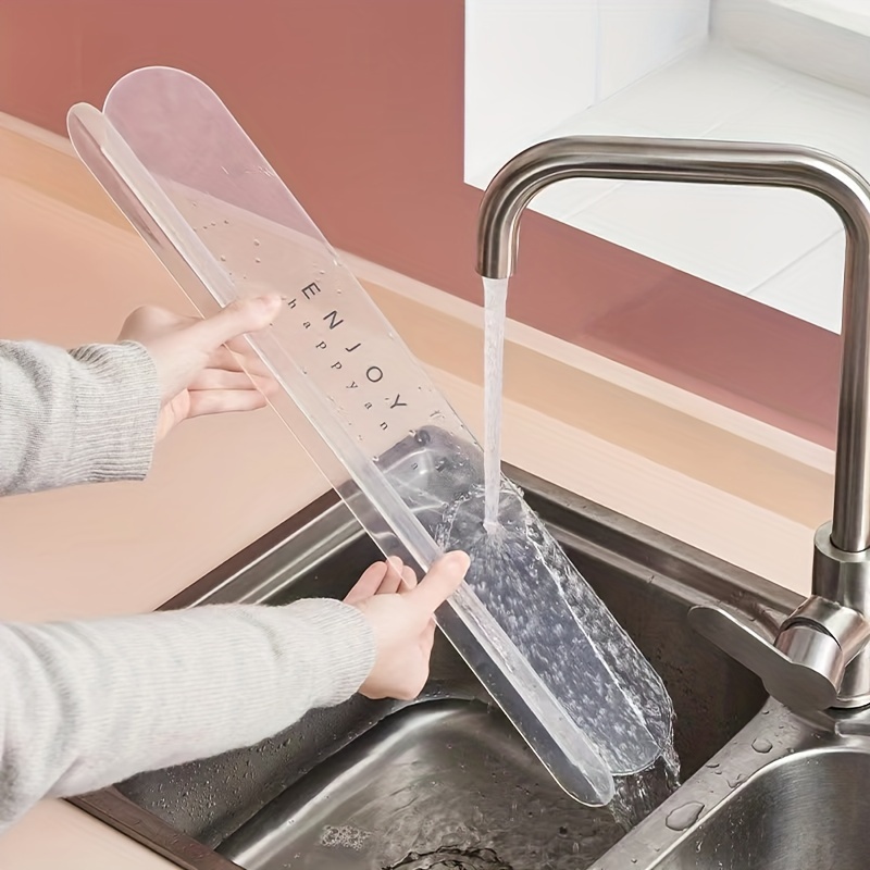 Sink Water Splash Guard Water Splatter Backsplash Protector