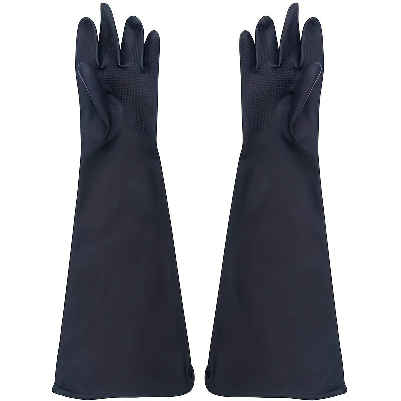 Rubber Labor Protection Gloves Wear resistant Oil resistant - Temu