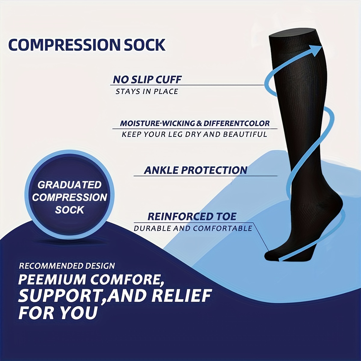 Graduated Compression Socks vs. Regular Compression Socks