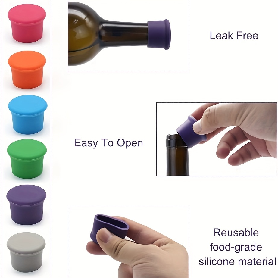 Silicone Reusable Wine Bottle Cap