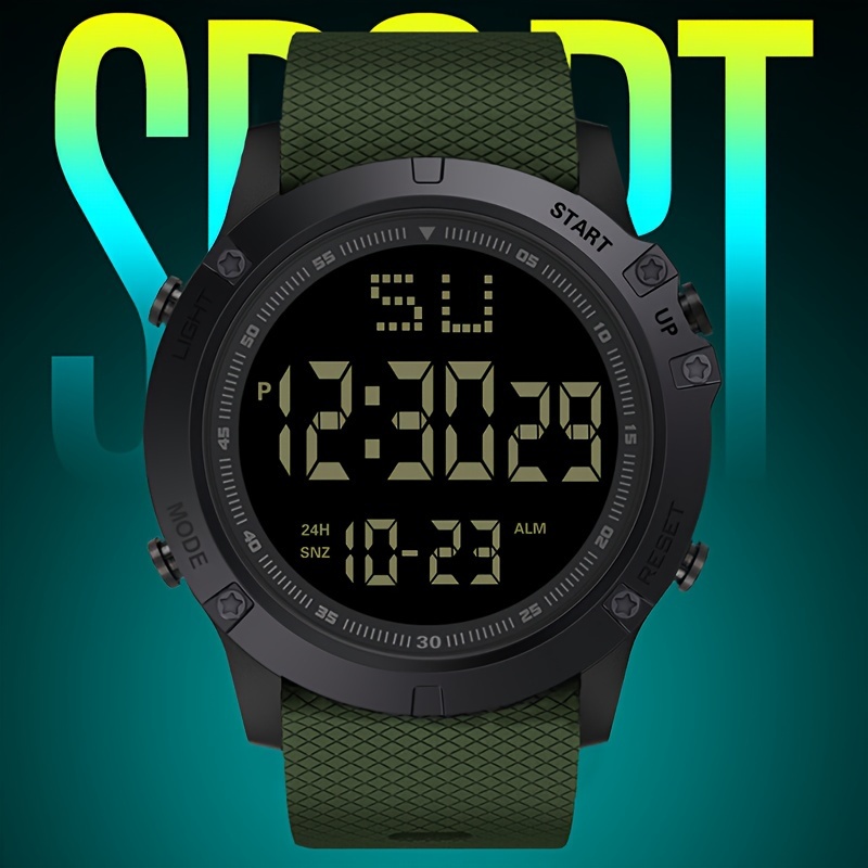 KAT-WACH Watch Male 2022 Sports Digital Watches Men Waterproof Steel  Military Quartz Watch For Men