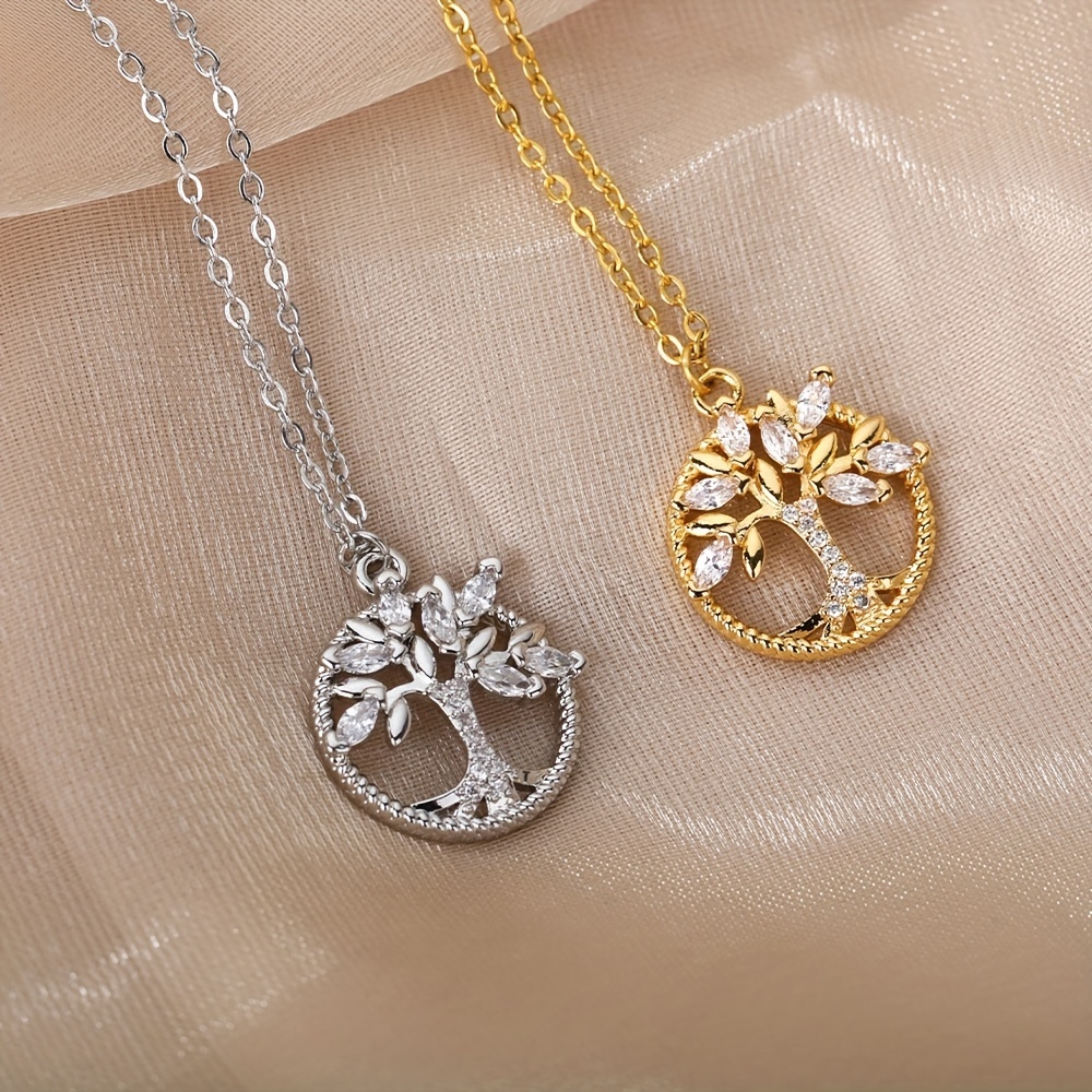 Tree of Life Dainty Tree of Life Necklace Tree Necklace 