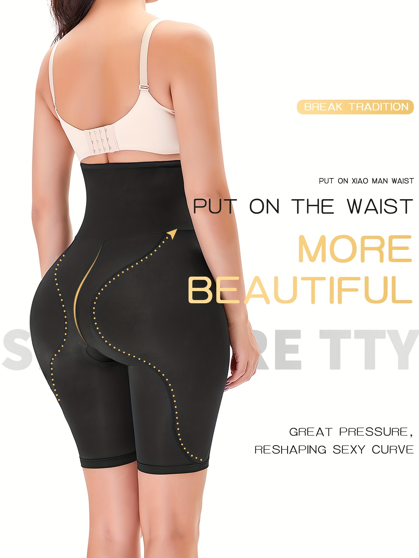 Butt Lift Body Shaper Shorts with Tummy Control Booty Lift Pulling Underwear  Sexy Shapewear Black : : Clothing, Shoes & Accessories