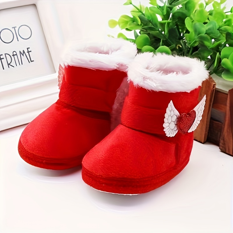 Baby girl hotsell red boots