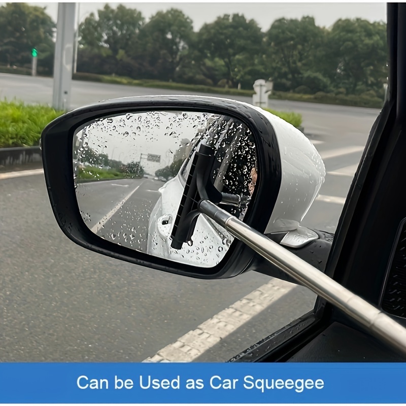 Car Rearview Mirror Wiper Windshield Defogging Wiping Glass - Temu