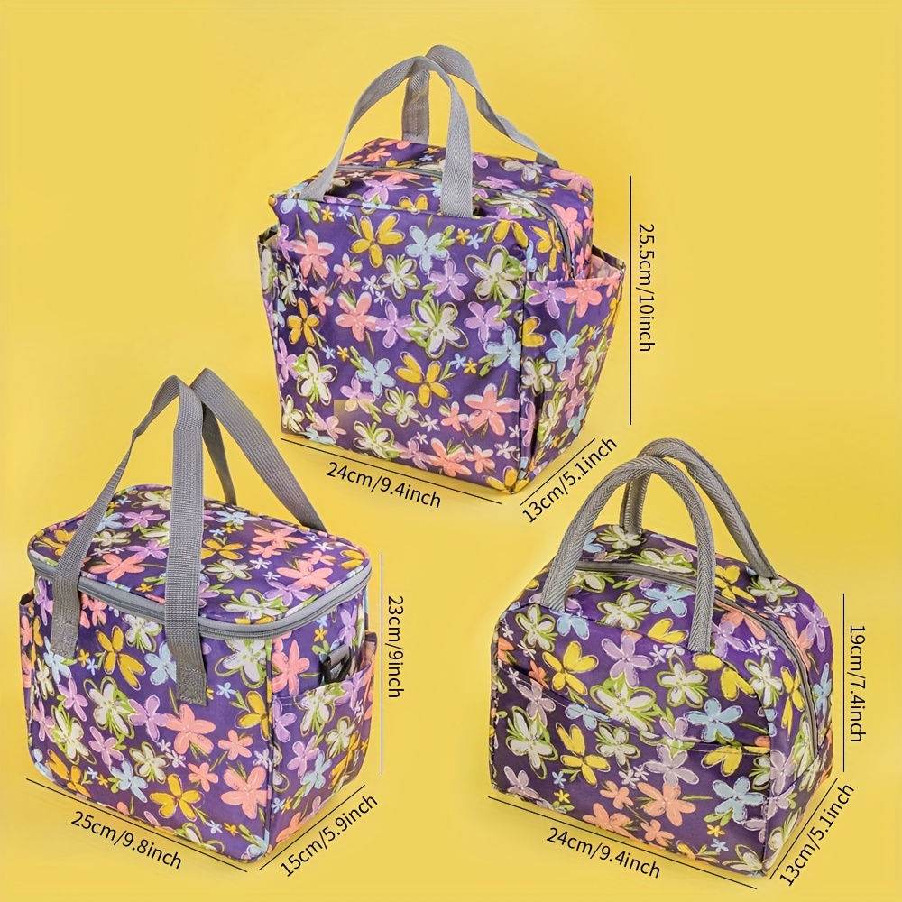 1pc Purple Lunch Box