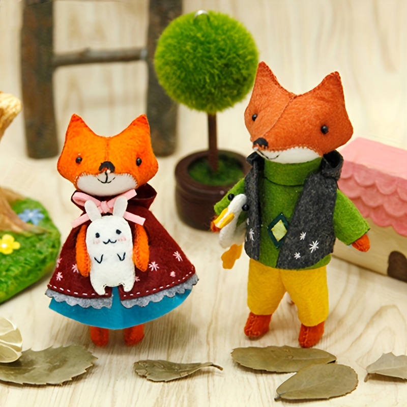 Fox Felt Toy 3d Three dimensional Puzzle - Temu