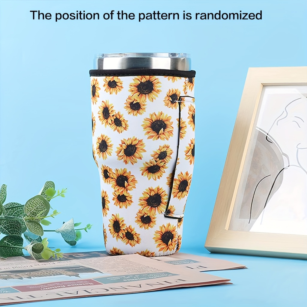 Portable Reusable Iced Coffee Cup Sleeve Insulated Sleeve - Temu