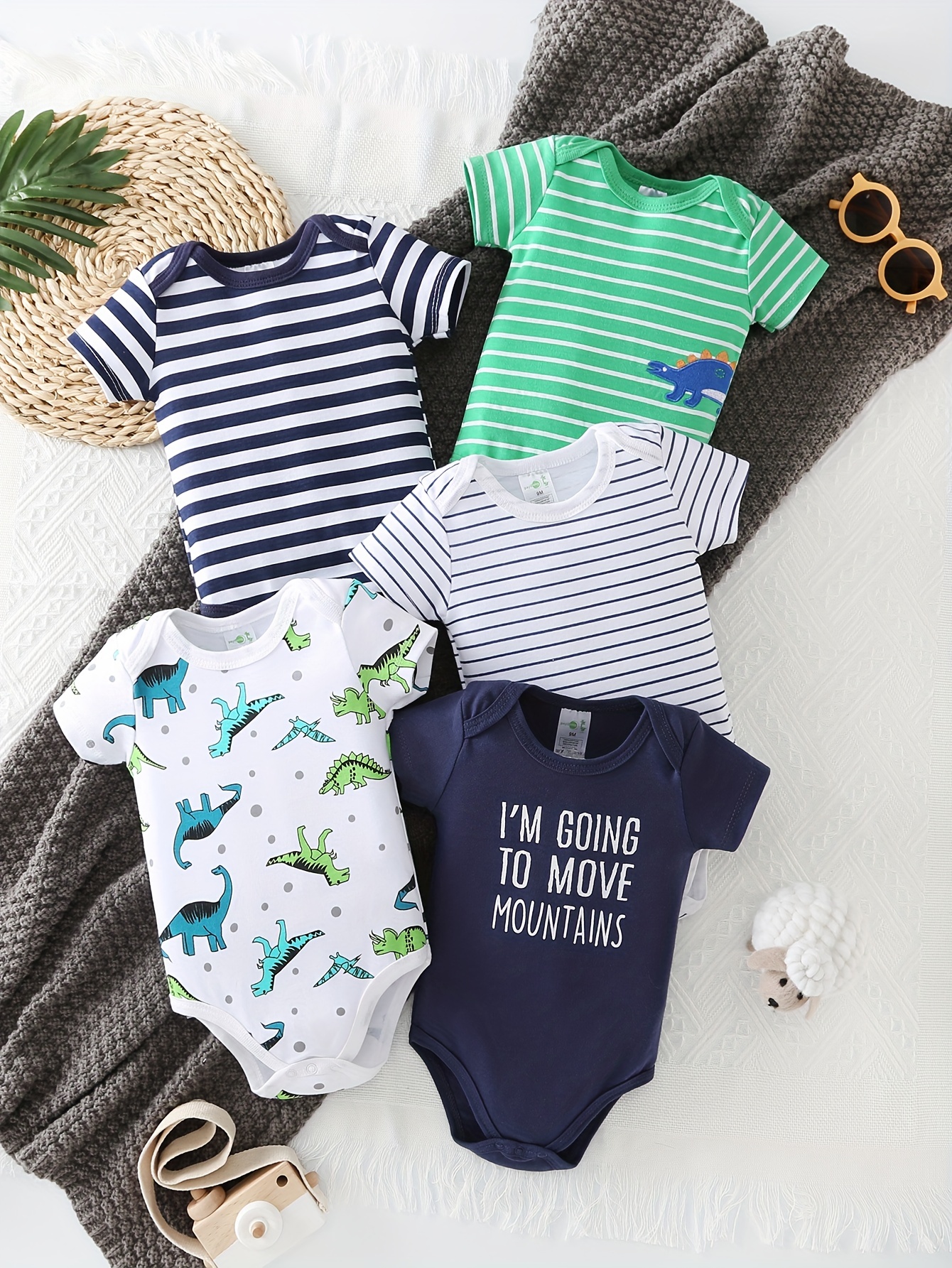 Baby Boy Onesies - Temu