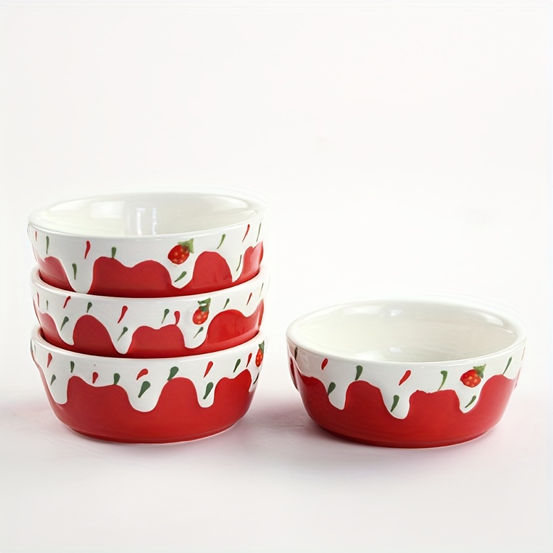 Serving Bowls Large Salad Bowls White Ceramic Fruit Bowls - Temu