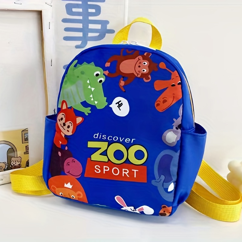 Mochila escolar con dibujos animados para niño y niña, bolsa ligera para  estudiantes de primaria de