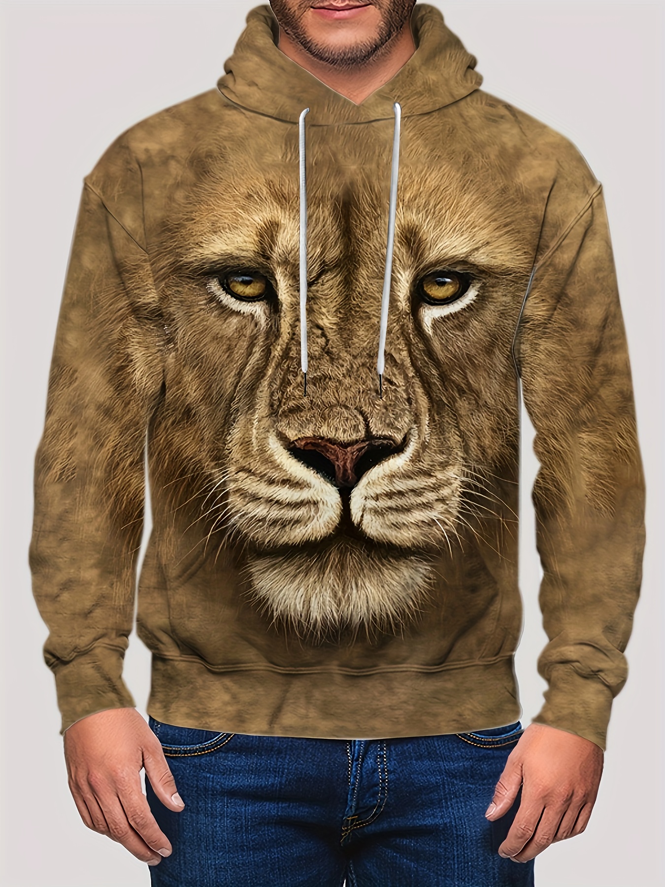 Mens Lion Sweatshirt 