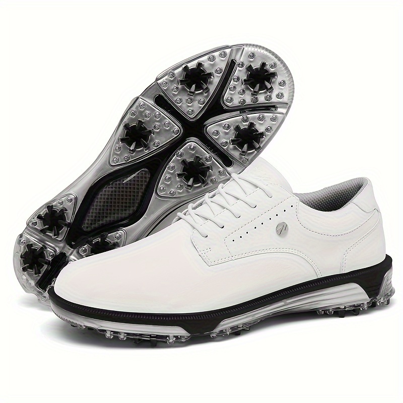AOLEXWU Men Golf Shoes Breathable Comfy Walking Sport Sneakers