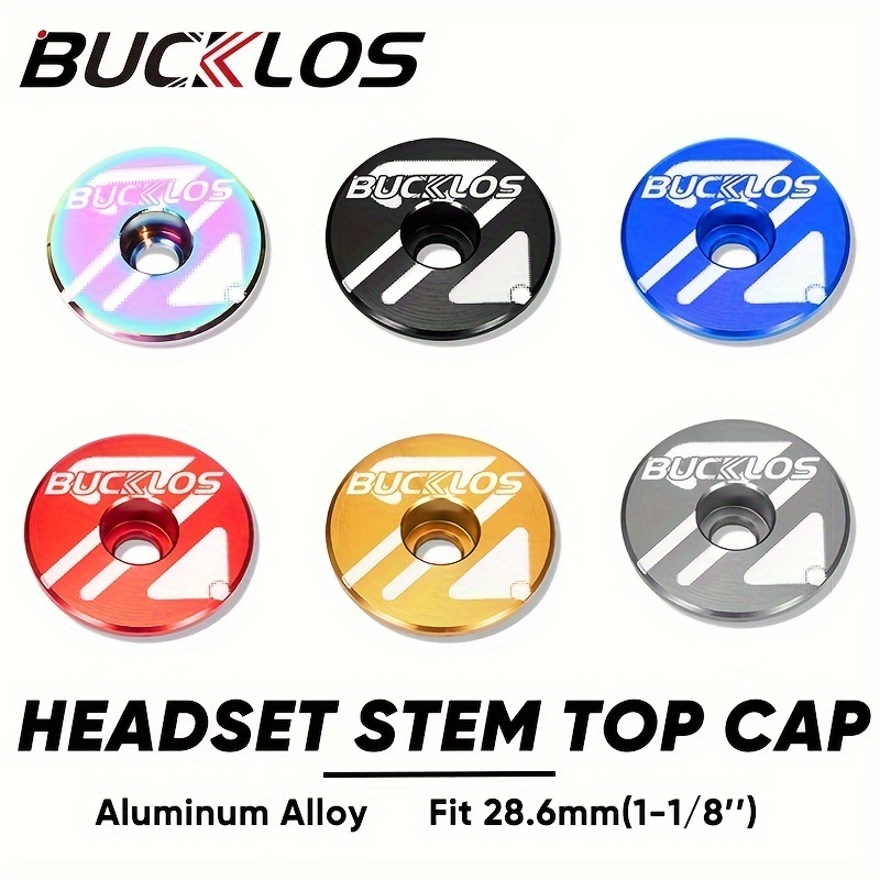 

Bucklos Bicycle Stem Top Cap Screw, Road Mountain Bike Headset Cover Screw For 28.6mm Fork Mtb Headset Top Cap Cover, Cycling Part