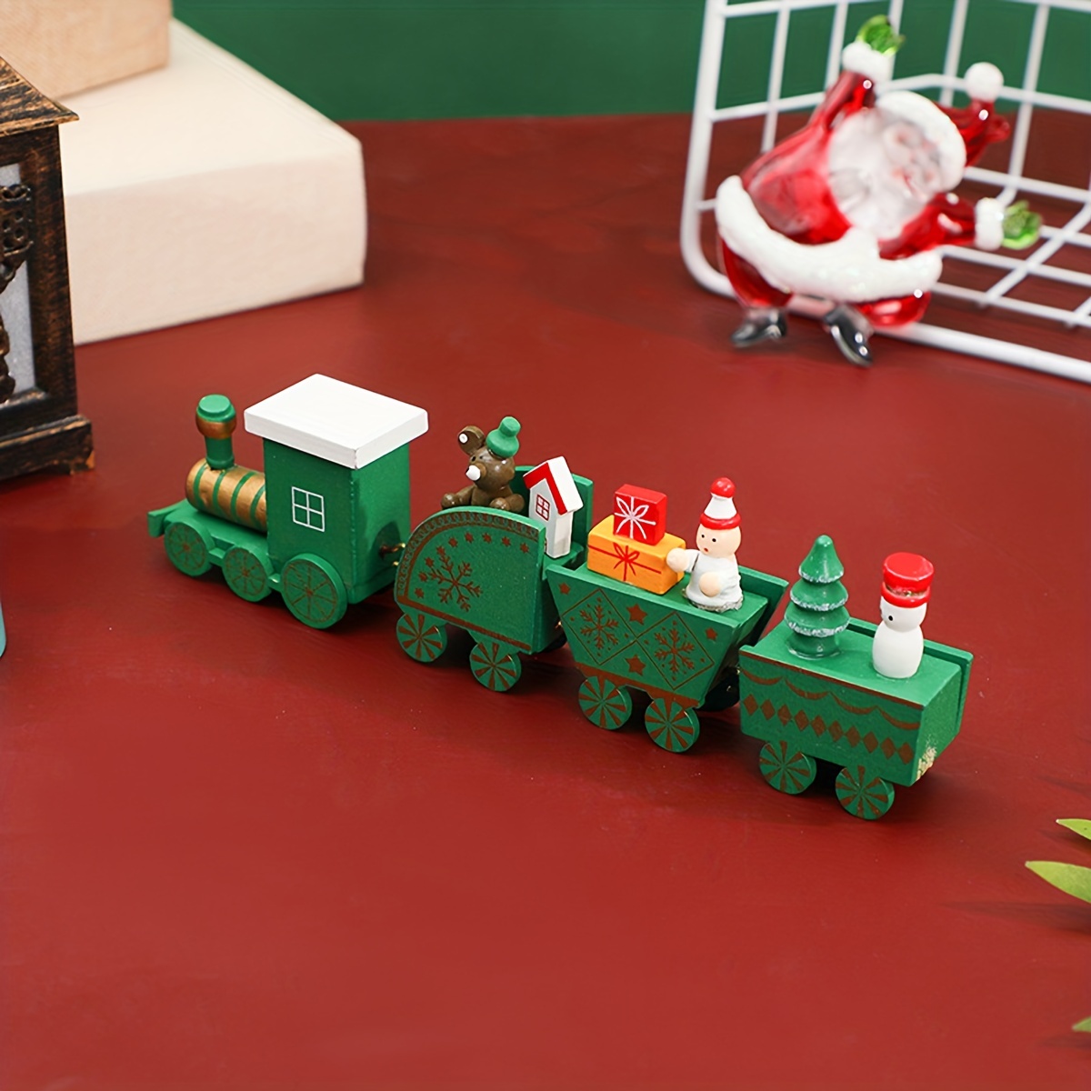 Lego best sale train ornament