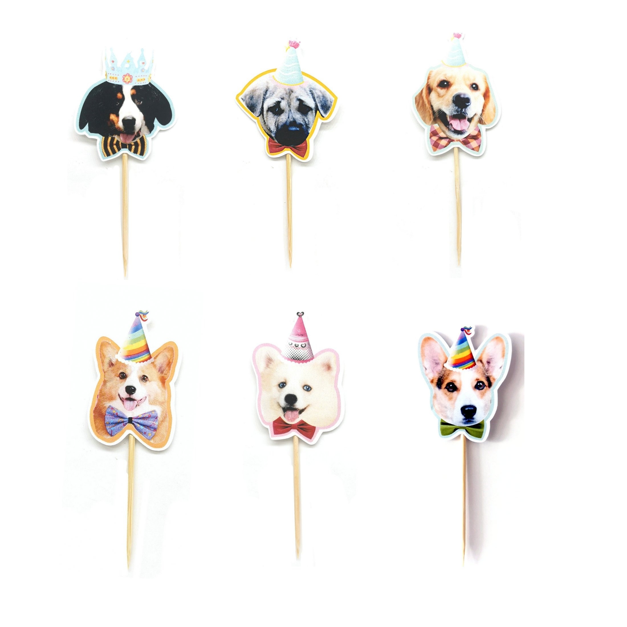 Pet Dog Theme Cake Topper Birthday Party Decoration Cake Temu