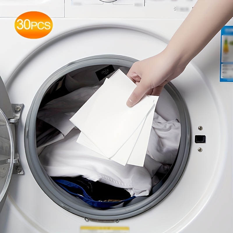 30sheets/pack Color Catcher Laundry Sheets, Anti-dye Cloth Laundry Papers,  Home-use Laundry Detergent Sheet, Washer And Washer-dryer Safe, Keep Your  Clothes Clean From Color Bleeding During Washings, Save Your Time And  Money!