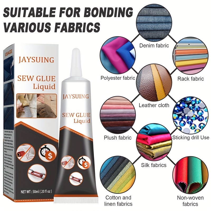 Sew Liquid Glue Bonding Glue Repair Kit For Leather Cloth - Temu