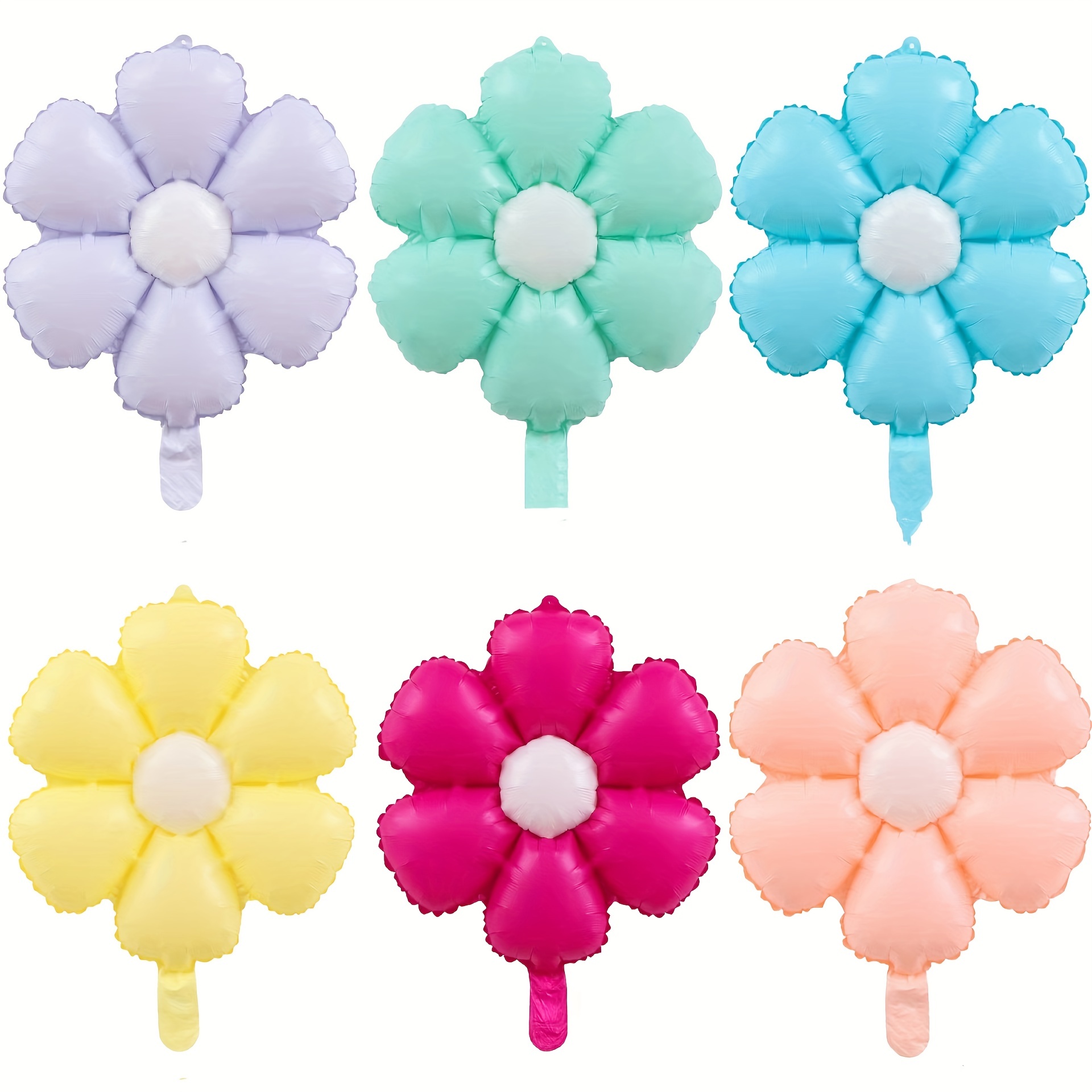 Five petal Flower Balloons Fashionable Birthday - Temu