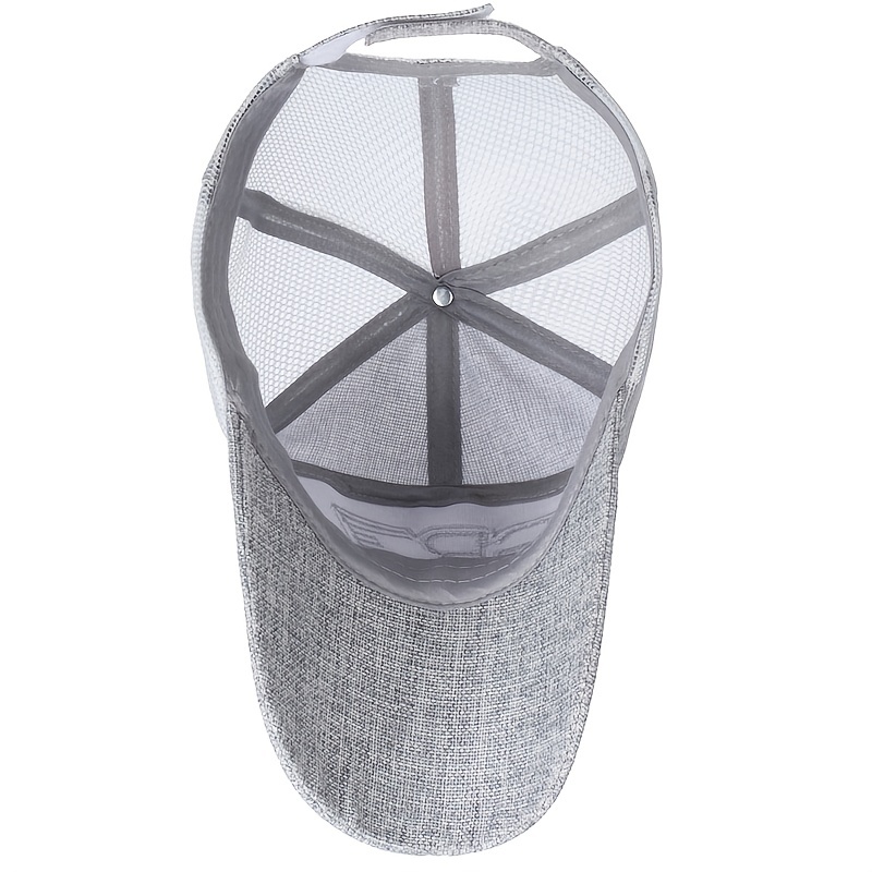 Embroidered Baseball Net Hat Sunscreen Hat