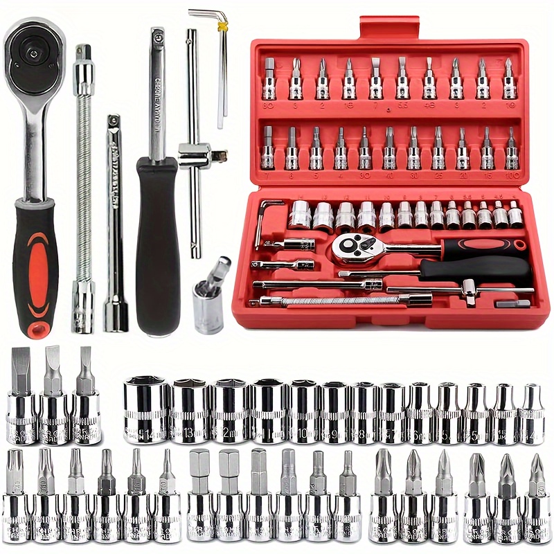 27 Piece Garage Vehicle Mechanic Hand Tools Set Auto Car Tool Combo Kit -  China Drill, Hardware Tool