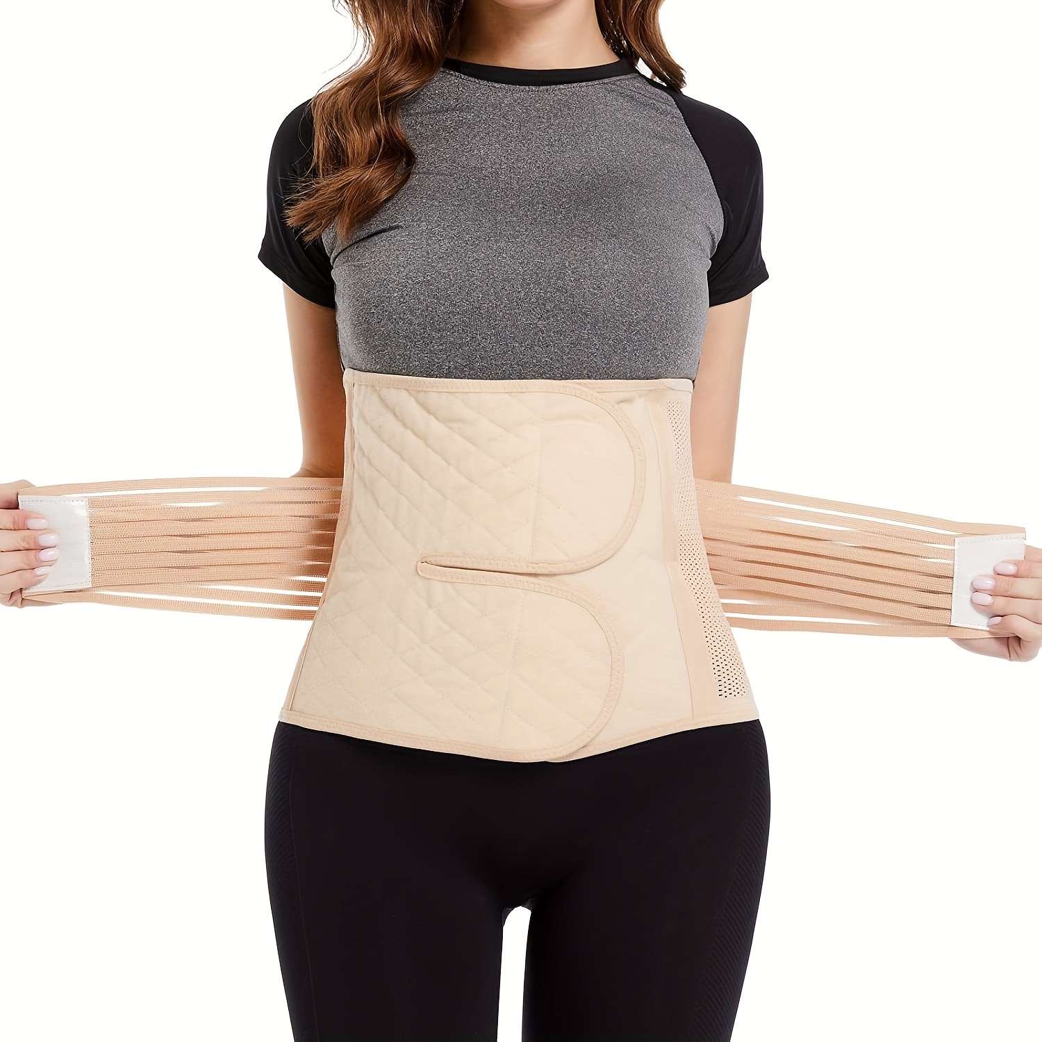C Section Recovery Belt Postpartum Belly Wrap Abdominal Binder Post Partum  Women 