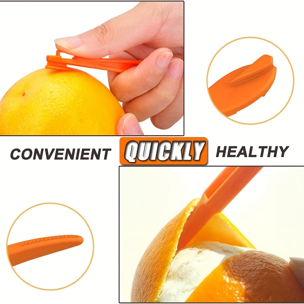 2pcs Orange Peeler Citrus Peelers Pomegranate Peelers Multifunctional Fruit  Peeling Tool