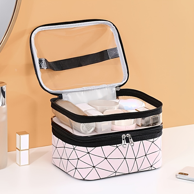 Travel Makeup Bag Toiletry Bags Large Cosmetic Cases for Women