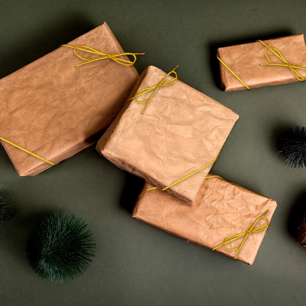 Cinta elástica roja con lazos, lazo elástico de regalo, lazos elásticos  para regalos de Navidad, manualidades para cajas de regalo de Navidad
