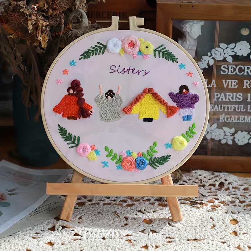 DIY Embroidery kit for beginners : r/ArtisanGifts