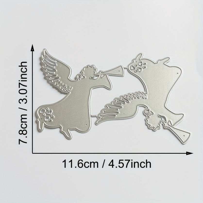 Angel Metal Die Cuts, Cutting Dies for Card Making Clearance, Embossing  Dies for Scrapbooking, DIY Album Paper Cards Decoration