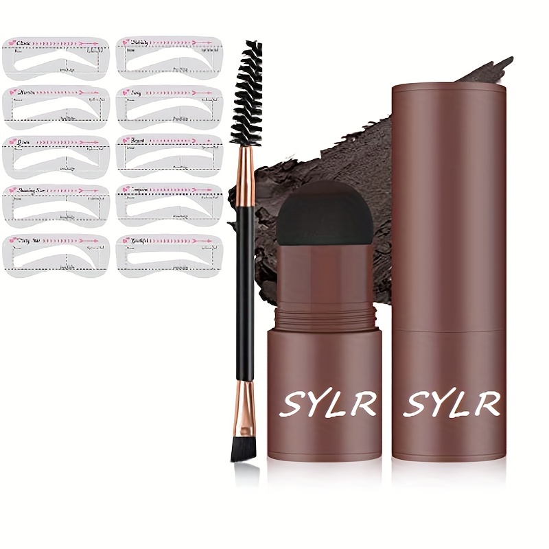 Augenbrauen Schablonen Set – 10 Stück, Verschiedene Formen, Für Perfekt Gezupfte Brauen