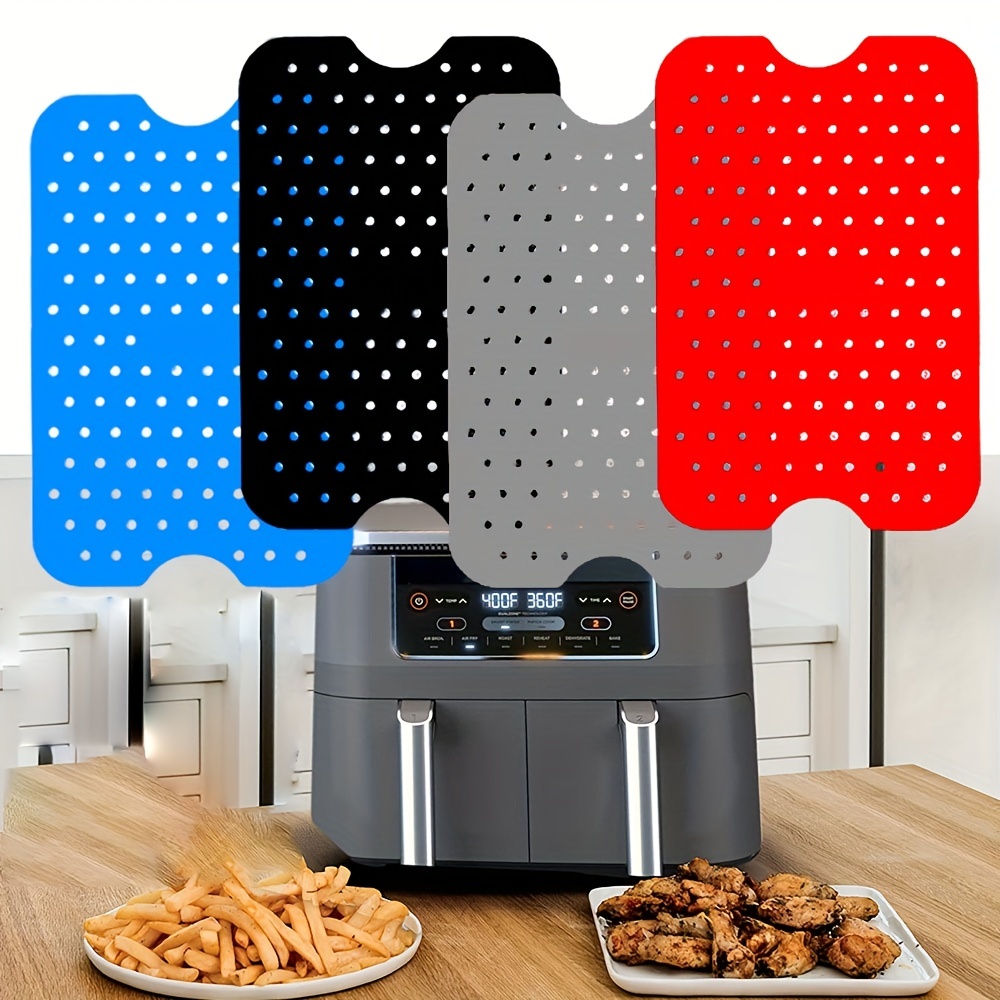 Food Safe Silicone Air Fryer Liners Reusable Square Liners - Temu