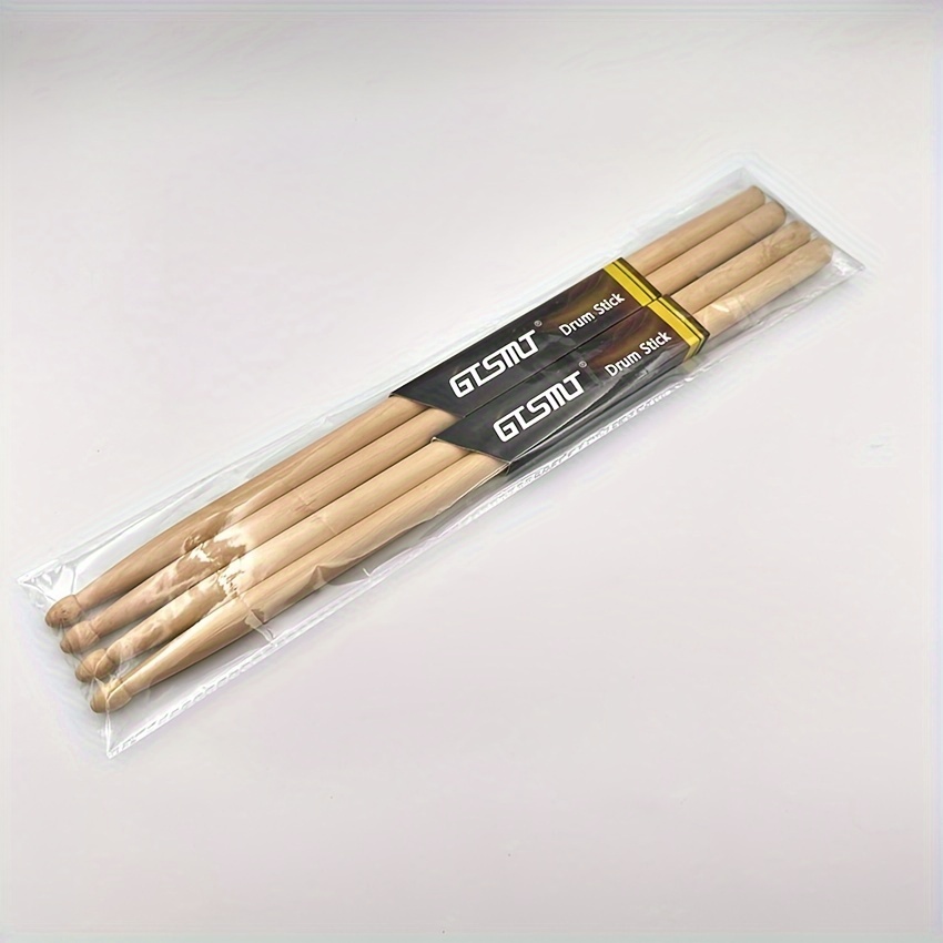  Baquetas, 5A Classic Maple Drum Stick Wood para niños, práctica  de construcción de interés y rendimiento de banda, 2 pares : Instrumentos  Musicales